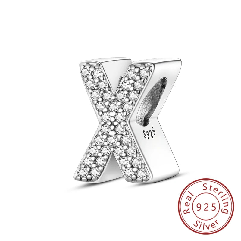 Charms fit original bracelets, A-Z