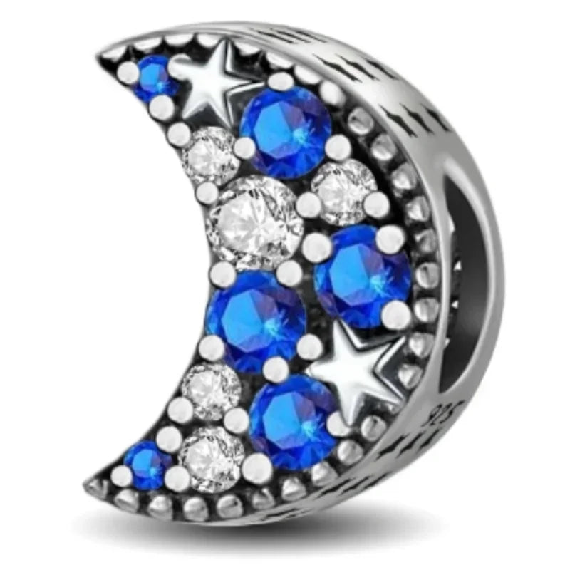 Charm-Anhänger aus 925er-Sterlingsilber - verschiedene Motive