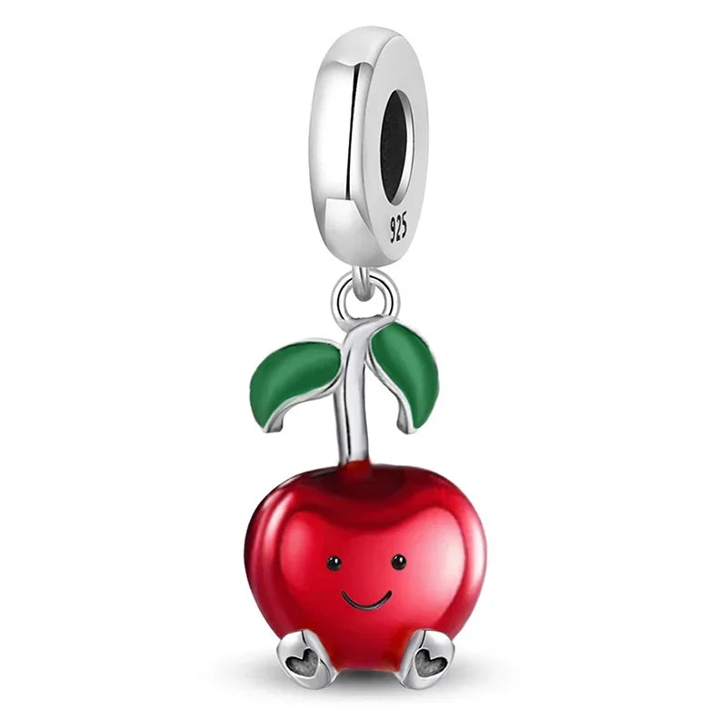 Charm-Anhänger aus 925er-Sterlingsilber - verschiedene Motive