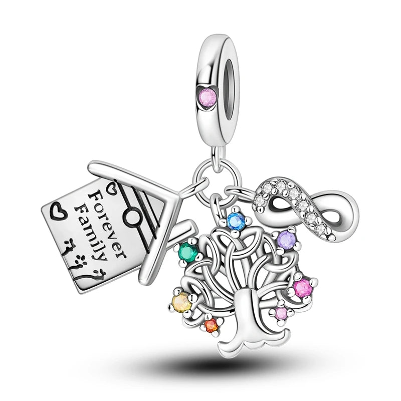 Sterling Silver Charm Beads