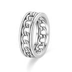 Original 925er Sterlingsilber, rosa herzförmige Kronenringe - Teil 1