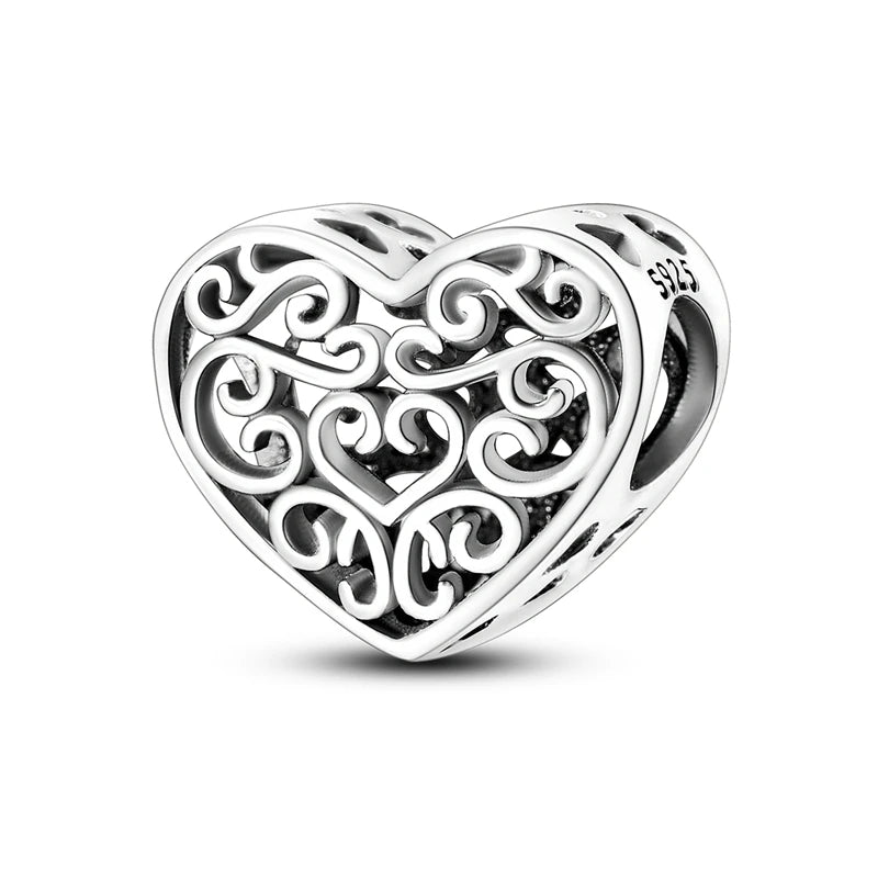 Sterling Silver Charm Beads