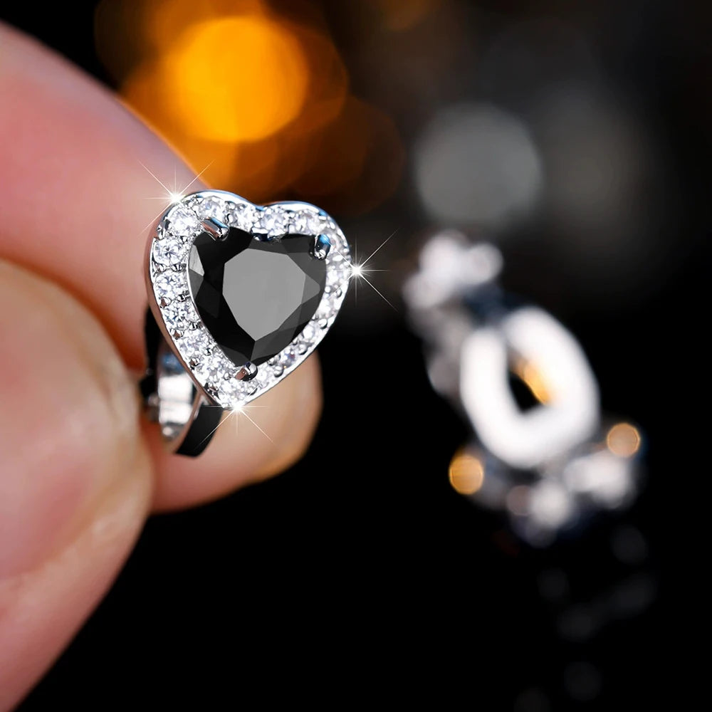 Clip-Ohrringe mit Zirkonia vergoldet und verschiedene Farben