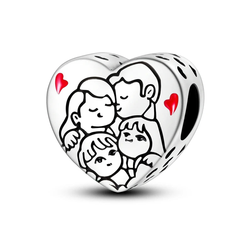 Sterling Silver Charm Beads