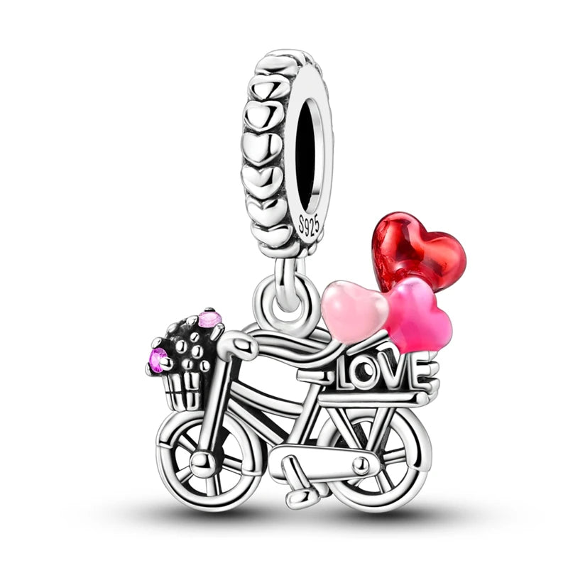 Sterling Silver Charm Beads