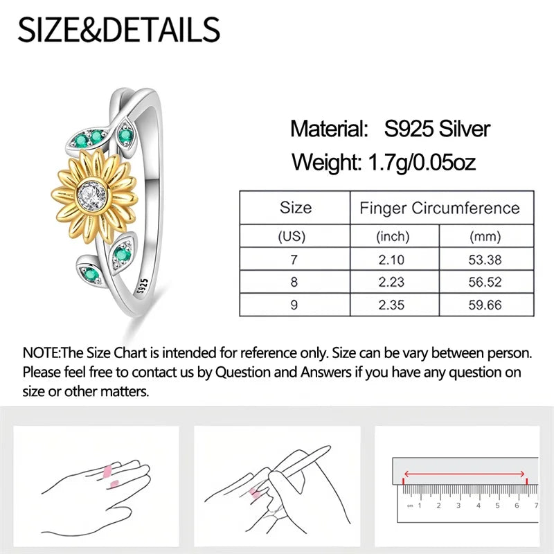 Original 925er Sterlingsilber, rosa herzförmige Kronenringe