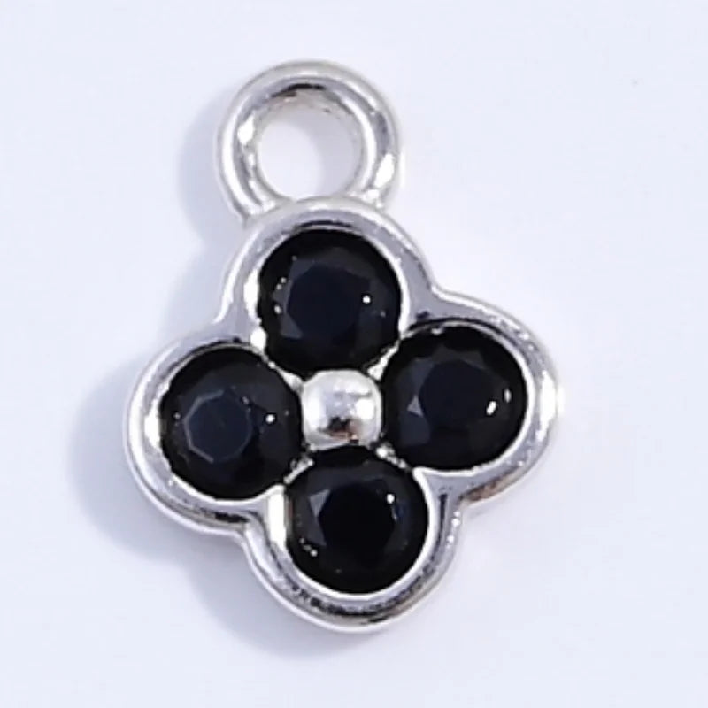 Zahle 2 get 3!   925 Sterling Zirkonia-Anhänger - verschiedene Farben